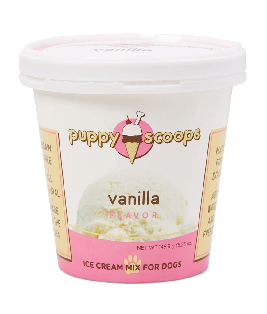 Puppy Scoops Ice Cream for Dogs Boston Barkery Dog Bakery Dog